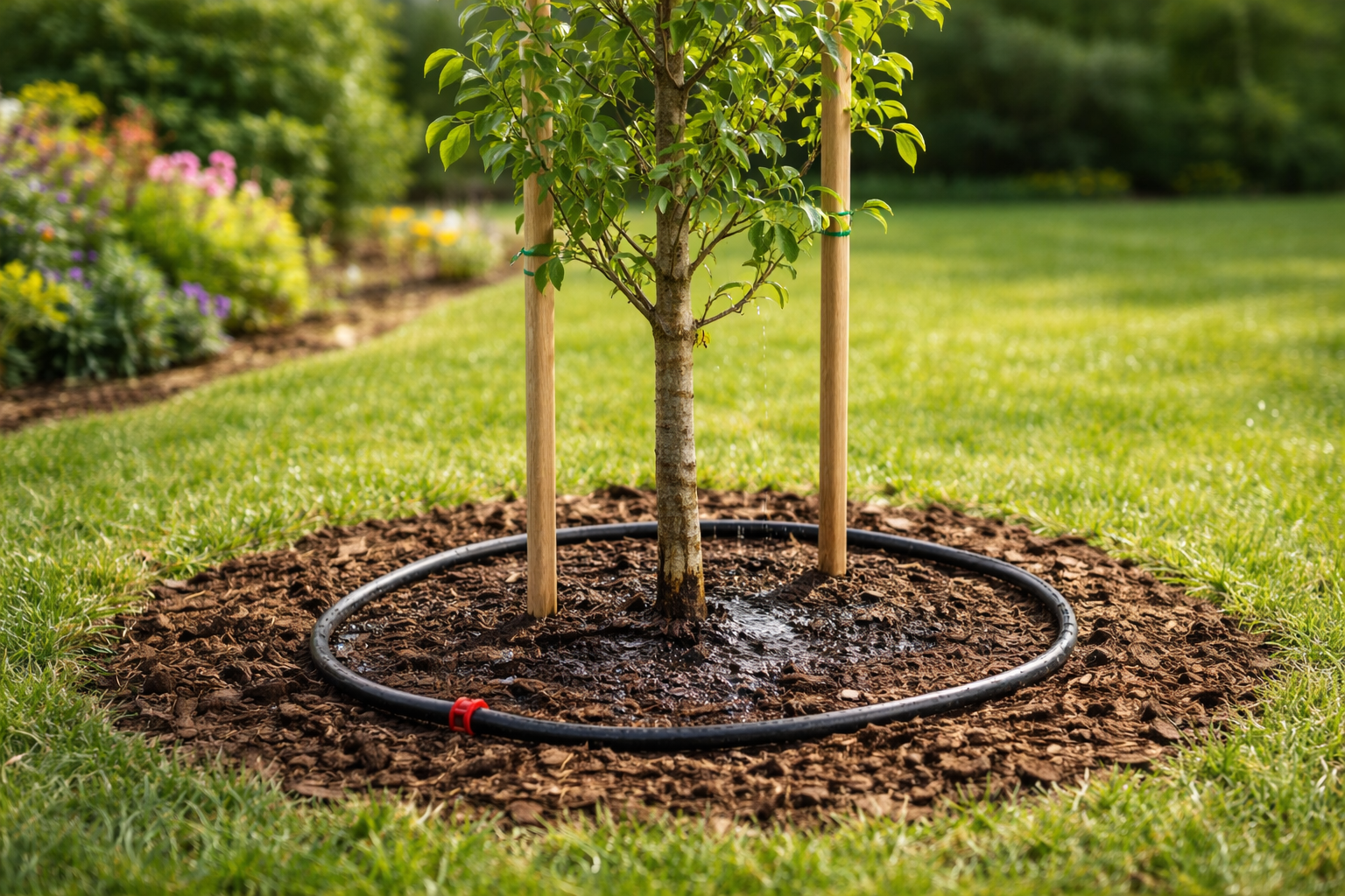 Irrigation for New Plant Establishment: How to Water Plants So They Actually Take Root