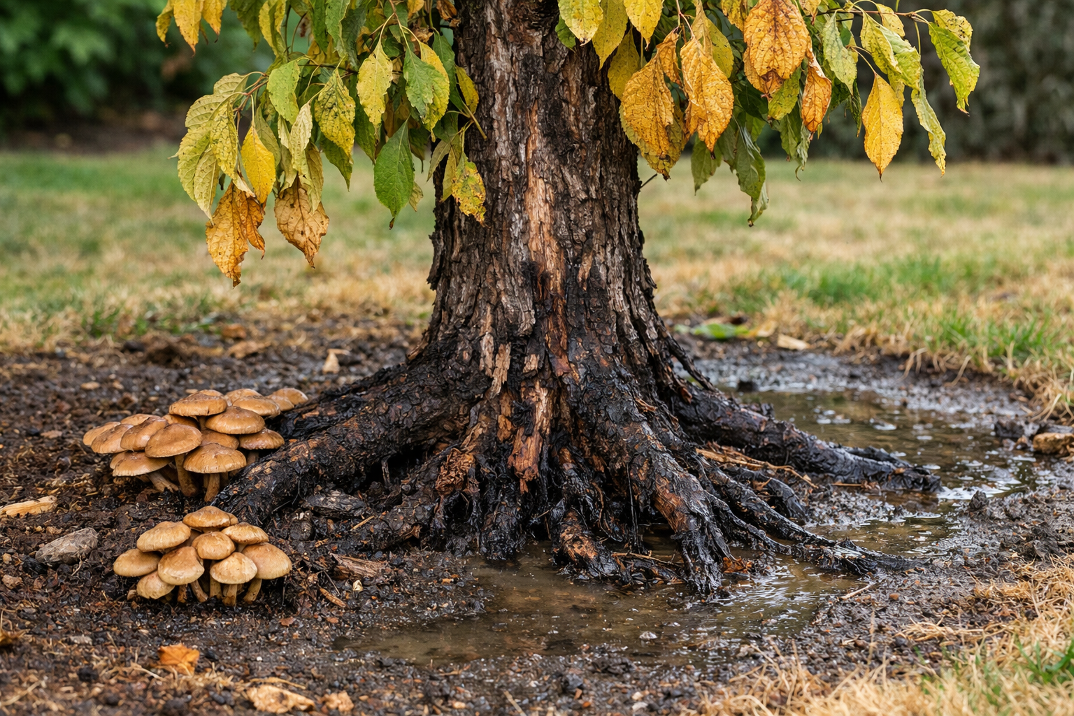 How Can I Tell If I Am Overwatering My Trees, Plants, or Lawn?