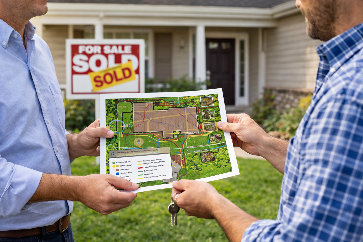 Why You Should Require a Detailed Outdoor Map Before Buying a Property